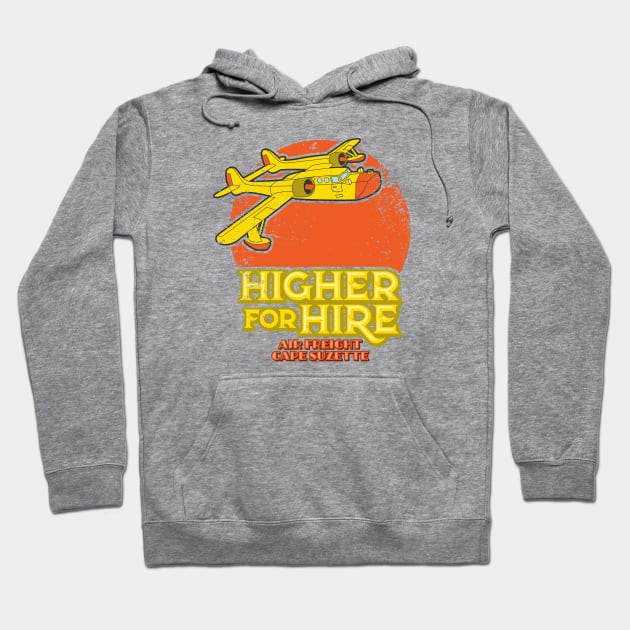 Higher for Hire Hoodie by Geekeria Deluxe